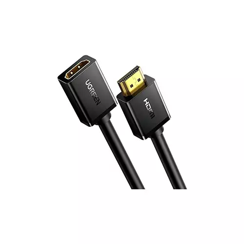 UGREEN HD107 (10145) HDMI 1.4 Male to Female 3 Meter, Black Extension Cable #10145 (4K)