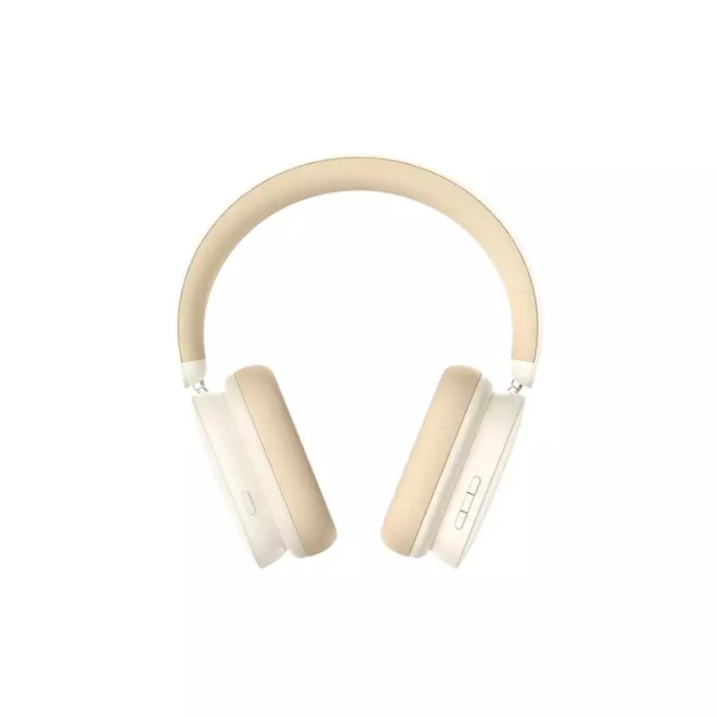 Baseus Bowie H1 ANC Over-Ear Bluetooth Headphone (Rice White)