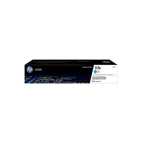 HP 117A Original Laser Toner Cartridge (Cyan)