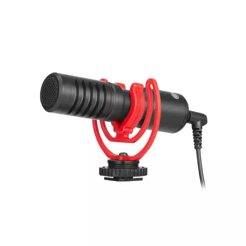 BOYA BY-MM1+ Ultracompact Camera-Mount Shotgun Microphone