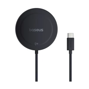 Baseus Simple Mini4 P10273300121-00 15W Qi2 Wireless Black Charger #P10273300121-00