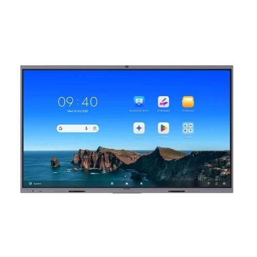 Hikvision DS-D5A86RB/B3 86 Inch 16GB RAM 128GB ROM Android 14 4K UHD Touch Interactive Flat Panel Display
