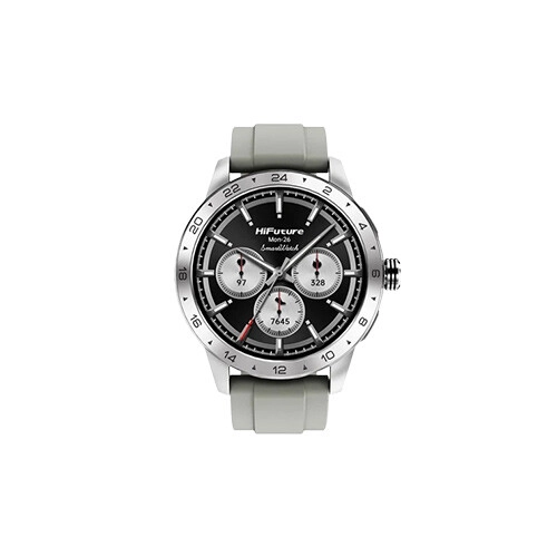 HiFuture Flex 2 1.39 Inch IPS Display Smartwatch (Silver)