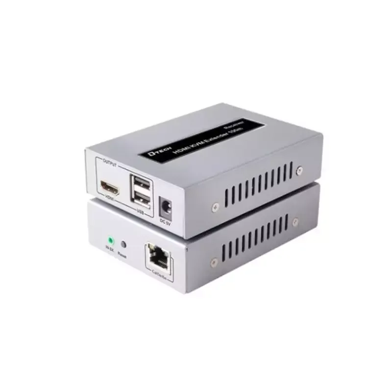 Dtech DT-7054A 100m HDMI USB KVM Extender with IR