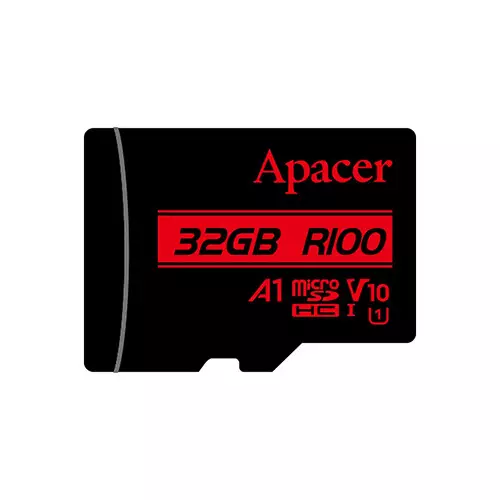 Apacer R100 32GB UHS-I U3 V30 A1 MicroSDXC Memory Card