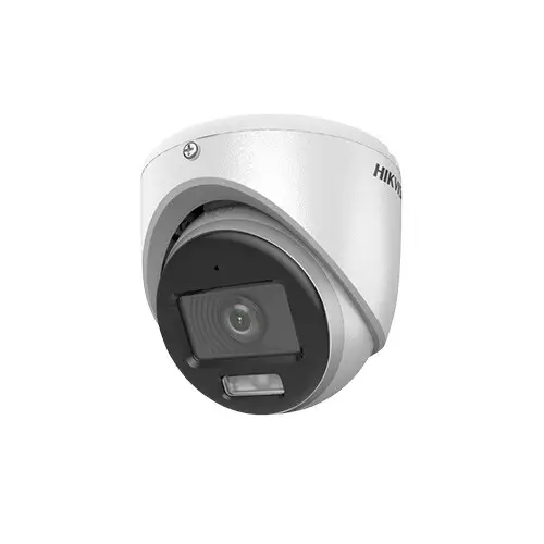 Hikvision DS-2CE70DF0T-LMFS 2MP Smart Hybrid Light Turret Camera