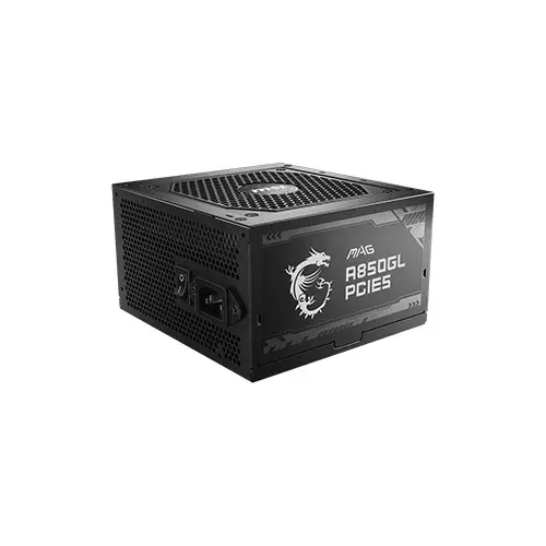 MSI MAG A850GL PCIE5 850W 80 Plus Modular Power Supply