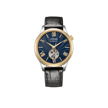 Citizen Automatic Open Heart Blue Dial Men's Watch (NH9136-02L)