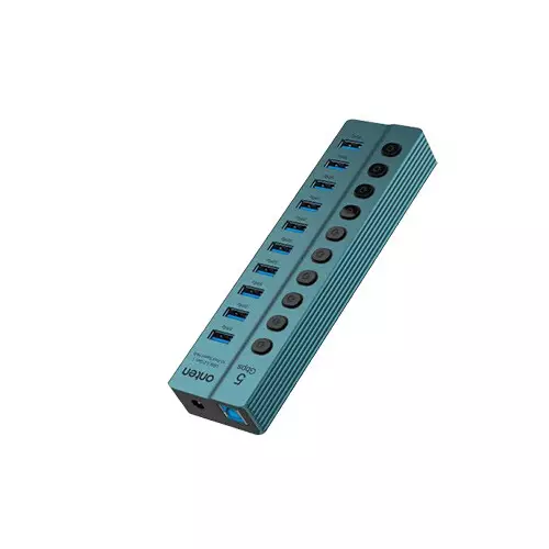 Onten OTN-5308 10 Port USB Hub With Power Switch