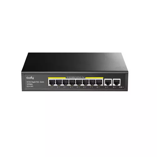 Cudy GS1010PE 10-Port Gigabit PoE+ Switch