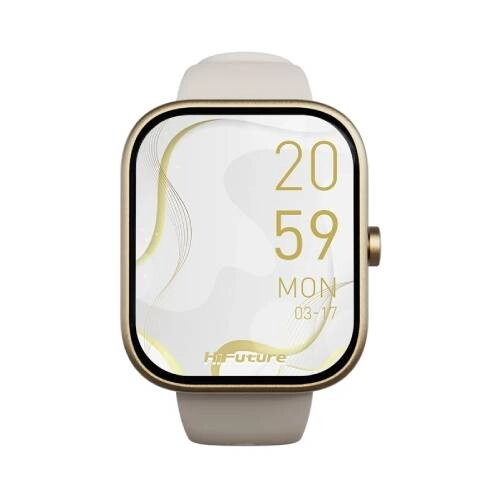 HiFuture Lume 1.85 Inch Gold Smart Watch