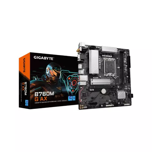 GIGABYTE B760M G AX DDR5 Intel LGA1700 Micro ATX Motherboard