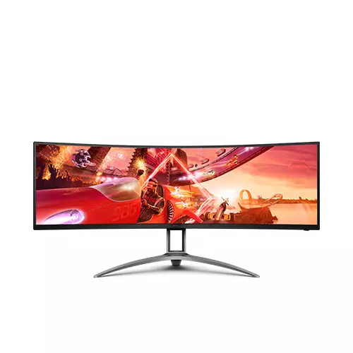 AOC AG493QCX 49 Inch 144Hz 1ms DQHD HDR400 Curved Gaming Monitor