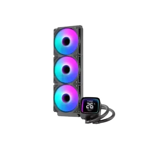 T-Wolf Frost X360 360mm Liquid CPU Cooler with Display White