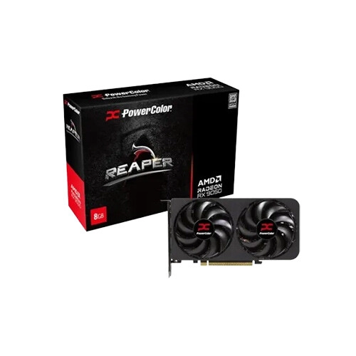 PowerColor Reaper AMD Radeon RX 9050 GDDR6 8GB Graphics Card