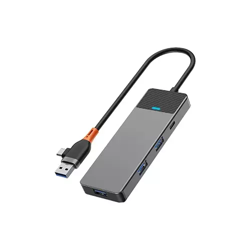 WiWU A431C Linker 4 in 1 USB Hub