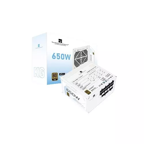 Thermalright TR-KG650-W 80 Plus Gold 650W Full Modular ATX White Power Supply