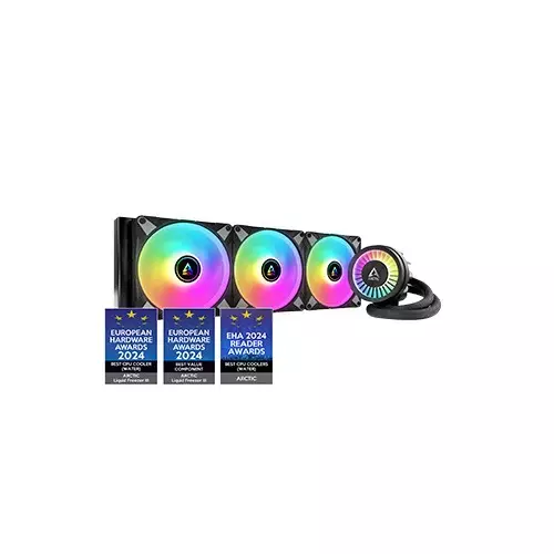 Arctic Liquid Freezer III 420mm ARGB AIO Liquid Cpu Cooler (Black)