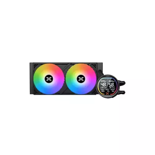 Xigmatek LK Pro 240 Digital 240mm ARGB Liquid CPU Cooler with Digital LCD Display