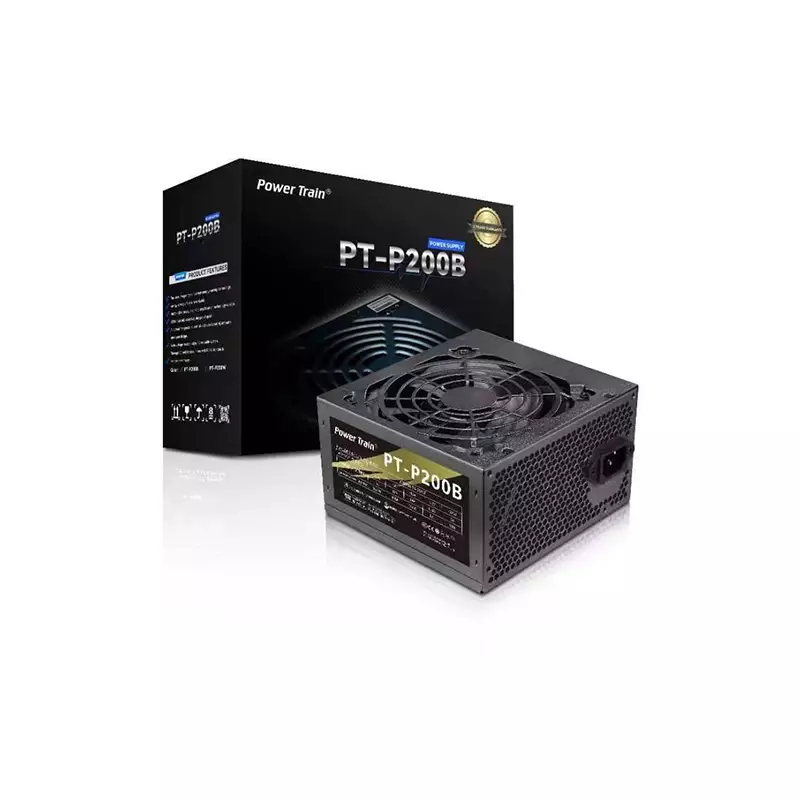 POWER TRAIN PT-P200B POWER SUPPLY WITH POWER CABLE