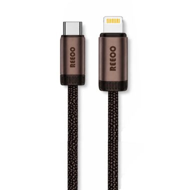 Reeoo 1M PD 27W Type-C to Lightning Data Cable