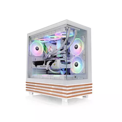 Thermaltake View 270 Plus WS ARGB Snow Mid Tower Gaming Case