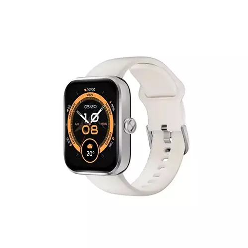 Haylou Watch 4 With GPS Calling Smart Watch (Silver)