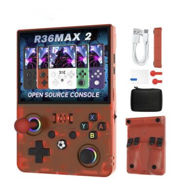 R36 Max 2 Handheld Game Console with Wi-Fi