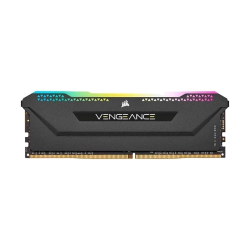 CORSAIR VENGEANCE RGB PRO SL 8GB DDR4 DRAM 3200MHz C16 RAM KIT (BLACK)