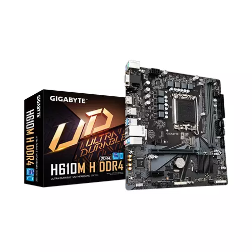 Gigabyte H610M H DDR4 12th Gen Micro ATX Motherboard