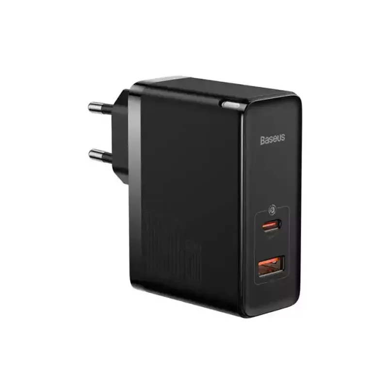 Baseus GaN5 Pro Fast Charger Data Cable C+U 100W EU
