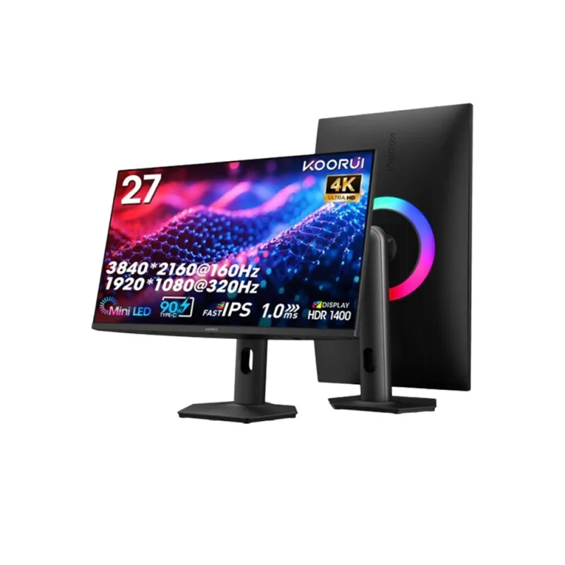 KOORUI S2741LM 27-inch UHD 160Hz/FHD 320Hz Dual-Mode IPS Gaming Monitor