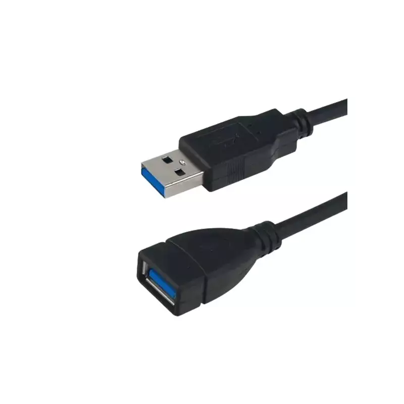 Yuanxin YUX-005 USB Male to Female 1.5 Meter Black Extension Cable #YUX-005
