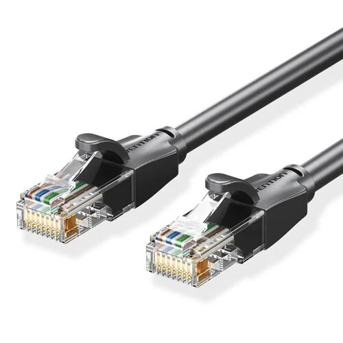 Vention IBEBG Cat.6 UTP 1.5m Black Patch Cable