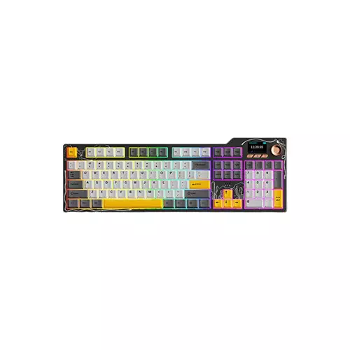 AJAZZ AK35I V4 Tri-Mode RGB Mechanical Keyboard (Starry Night Grey)