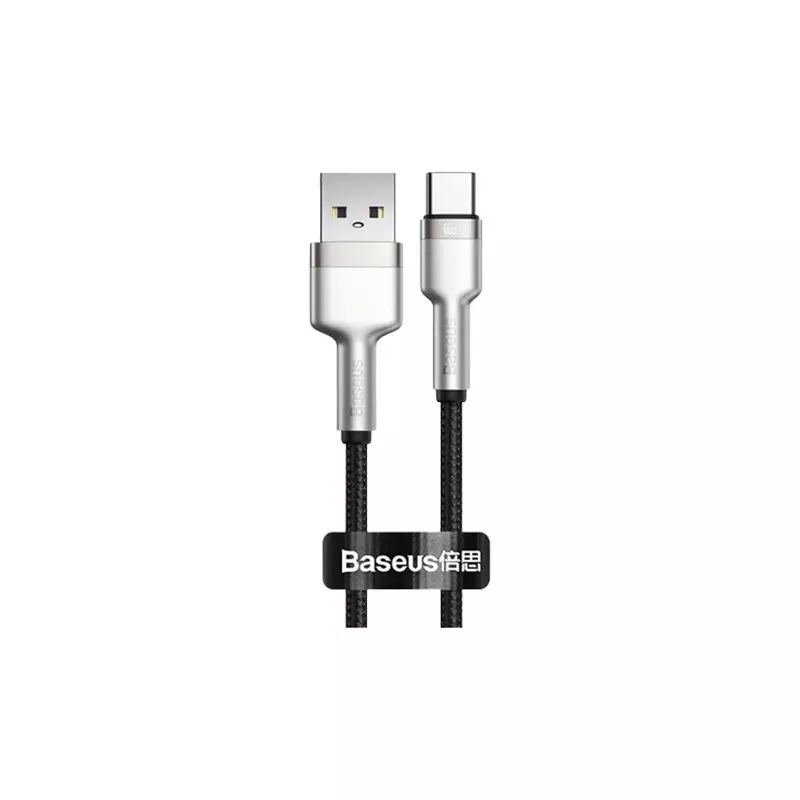 Baseus Male to Micro USB Male 1M USB Charging Data Cable (White)