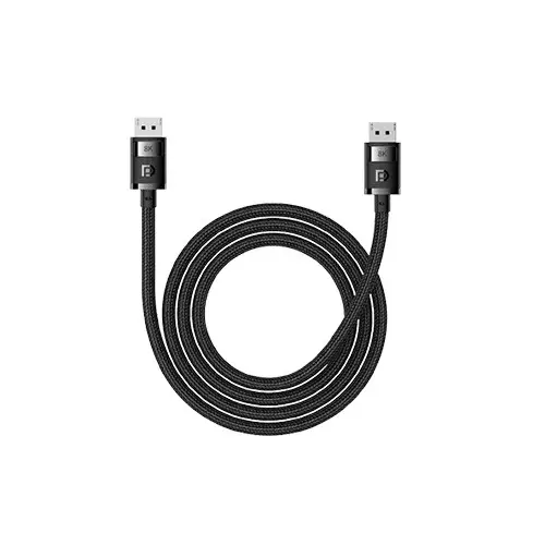 Baseus High Definition Series 8K to 8K 2m DisplayPort Cable (B00633706111-02) - Black