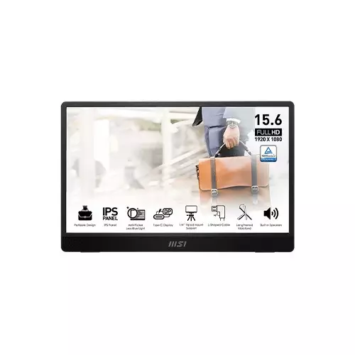 MSI PRO MP161 E2 15.6 Inch 60Hz IPS FHD Portable Monitor