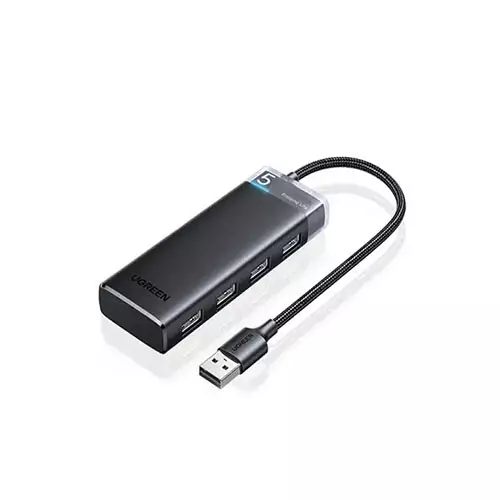 UGREEN CM653 4-Port USB-A 3.0 Hub With USB-C Power Supply-15548