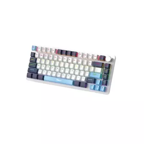 PC Power K82 RGB Wired Mechanical Keyboard - Dark Blue (Red Switch)