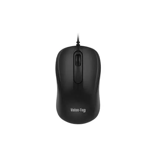 Value Top MU892B 1200 DPI Wired Black Mouse
