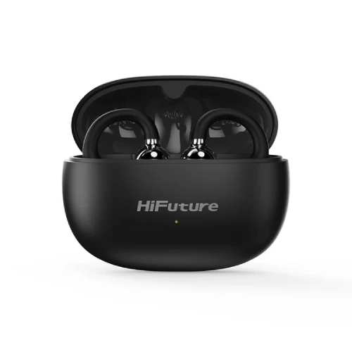 HiFuture FlexClip Open-Ear Wireless Earbuds (Black)