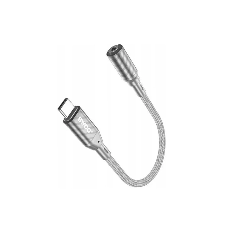 BWOO BO-BZ65 Type-C Male to 3.5mm Female Audio Converter