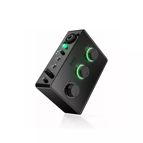 FIFINE AmpliTank AMPLI 1 48V Phantom Power & 50dB Gain USB Audio Interface