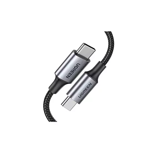 UGREEN US316 100W 1M Type-C to Type-C Braided Fast Charging Cable (70427)
