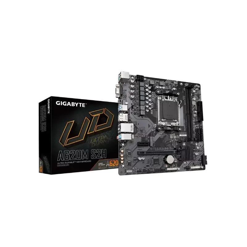 GIGABYTE A620M S2H AM5 MICRO-ATX AMD DDR5 MOTHERBOARD