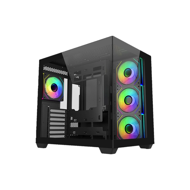 Cooler Master Elite 681 Mid Tower Micro-ATX Case (Black)