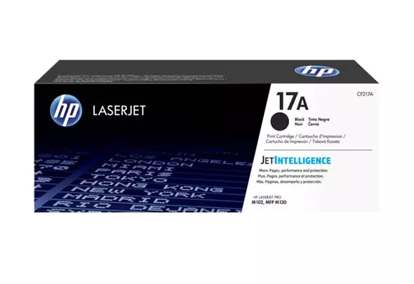 HP 17A Black Original LaserJet Toner Cartridge (For P102A, 130a)