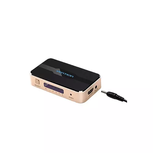 Vention HDMI ACDG0 Female to HDMI Female Gold Switcher # 5 in 1 out, ACDG0