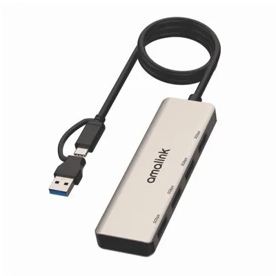 Amalink AL-UCA621 USB 3.2 Gen 1 4-Port 5G Hub